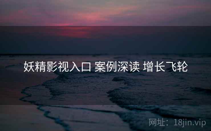 妖精影视入口 案例深读 增长飞轮  第2张