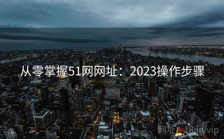 从零掌握51网网址：2023操作步骤  第2张