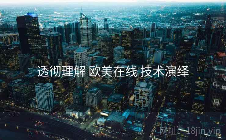 透彻理解 欧美在线 技术演绎  第2张