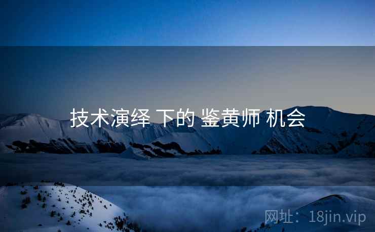 技术演绎 下的 鉴黄师 机会  第2张