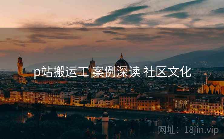 p站搬运工 案例深读 社区文化  第1张